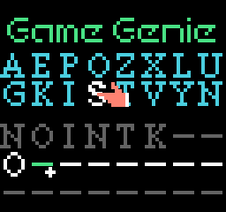 Game Genie screenshot 3 for NES